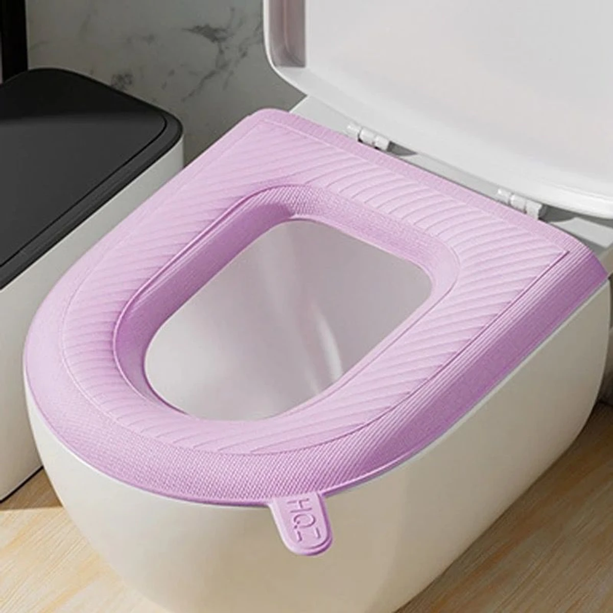 Waterproof And Washable Toilet Seat Cover - Image 4